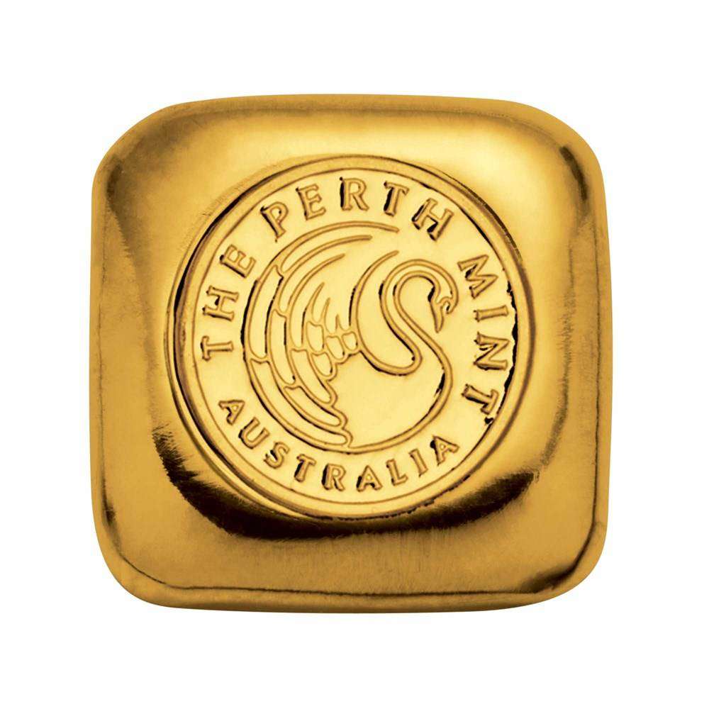 1 oz Gold Bar - Cast - Perth Mint